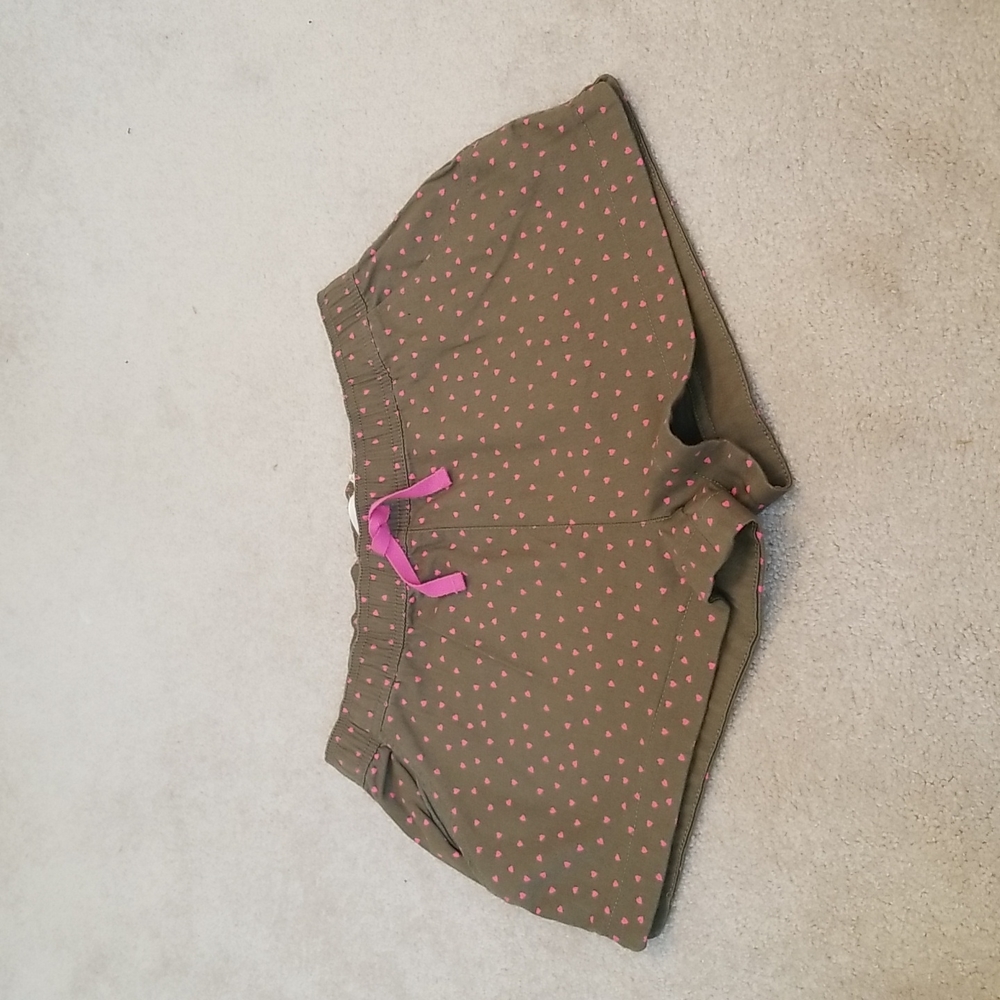 Boden Girls heart shorts